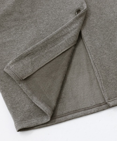 n'OrLABEL（ノアールレーベル）の「『裏シャギーロングコーディガン』（チェスターコート・レディース・ブラック/チャコールグレー/ダークブルー/モカ/ネイビー・FREE）」の13枚目の写真