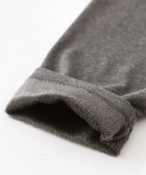 n'OrLABEL（ノアールレーベル）の「『裏シャギーロングコーディガン』（チェスターコート・レディース・ブラック/チャコールグレー/ダークブルー/モカ/ネイビー・FREE）」の6枚目の写真