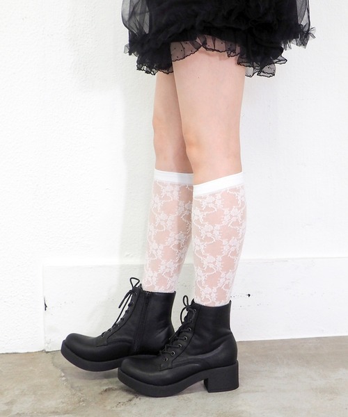 byあしながおじさん（バイアシナガオジサン）の「厚底レースアップブーツ 8980694（ブーツ・レディース・ブラック/ダークブラウン/ブラウン/ライトブラウン・23.5cm/24.5cm/23.0cm/24.0cm/22.5cm/23cm/24cm）」の20枚目の写真