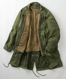 【81】3WAY ビッグシルエット M-65 スタンドモッズコート/コート＆キルティングライナー/2点セット/ユニセックス/レディース/メンズ