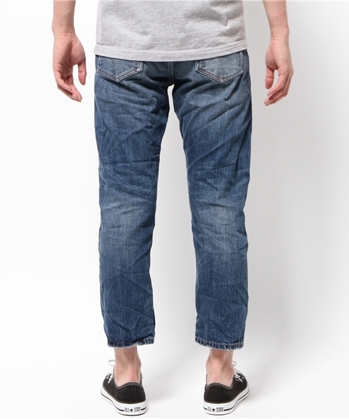 green label relaxing（グリーンレーベルリラクシング）の「CRUSH SELVAGE 825 9/L デニムパンツ ◆（デニムパンツ・メンズ・ネイビー・MEDIUM/LARGE/X-LARGE/SMALL）」の3枚目の写真