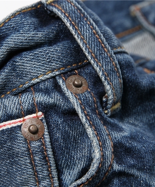 green label relaxing（グリーンレーベルリラクシング）の「CRUSH SELVAGE 825 9/L デニムパンツ ◆（デニムパンツ・メンズ・ネイビー・MEDIUM/LARGE/X-LARGE/SMALL）」の13枚目の写真