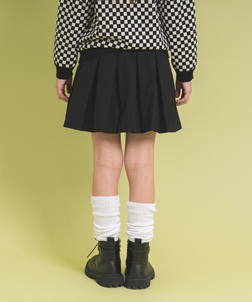 URBAN CHERRY（アーバンチェリー）の「【インナーパンツ付き】切り替えプリーツスカート（スカート・キッズ・ブラック/ベージュ・120cm/110cm/150cm/130cm/140cm）」の13枚目の写真