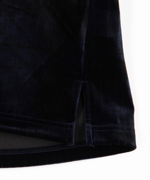 HIDEAWAYS NICOLE（ハイダウェイニコル）の「オフネックショールカラープルオーバー（Tシャツ/カットソー・メンズ・チャコールグレー/ネイビー/ダークグリーン/ボルドー・LARGE/MEDIUM/X-LARGE）」の8枚目の写真