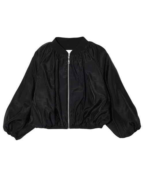 MILKFED.（ミルクフェド）の「TULLE BLOUSON（ブルゾン・レディース・ベージュ/オフホワイト/ブラック・ONE SIZE）」の19枚目の写真
