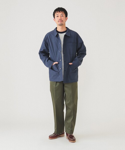 【極美品（サイズ:L）】BEAMS クラシックカバーオールジャケット 極美品（サイズ:L）】BEAMS クラシックカバーオールジャケット