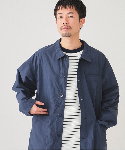 BEAMS（ビームス）の「BEAMS / クラシック カバーオール ジャケット（カバーオール・メンズ・グリーン系その他4/ネイビー・XL/L/M/S）」の16枚目の写真