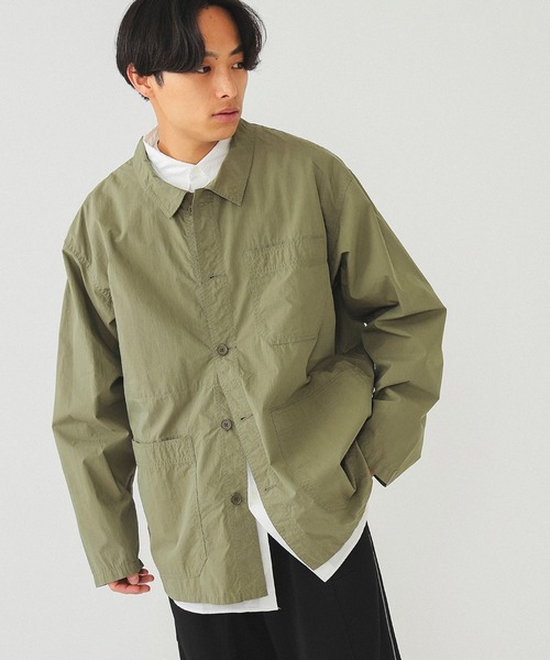 BEAMS（ビームス）の「BEAMS / クラシック カバーオール ジャケット（カバーオール・メンズ・グリーン系その他4/ネイビー・XL/L/M/S）」の19枚目の写真