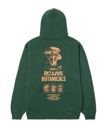 HUF BIZARRE BOTANICALS パーカー グレー 美品 専用出品 HUF（ハフ）の「BIZARRE BOTANICALS HOODIE / HUF MUSHROOM