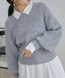 VIS | ラメシャギーニットプルオーバー(ニット/セーター)