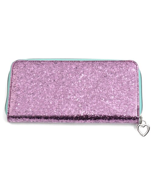 algy(アルジー)の「グリッター長財布(財布・キッズ・ブラック/ピンク・FREE)」の4枚目の写真