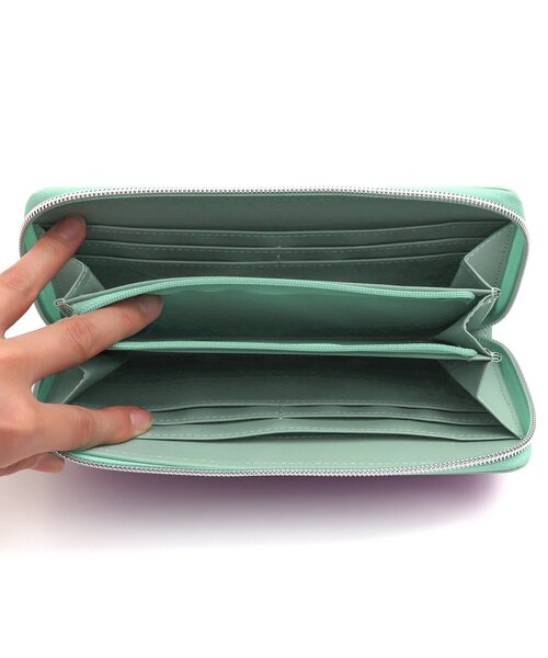 algy(アルジー)の「グリッター長財布(財布・キッズ・ブラック/ピンク・FREE)」の8枚目の写真