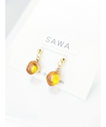 【sawa】ゆれる一粒ピアス(MA)