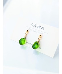 【sawa】ゆれる一粒ピアス(MA)