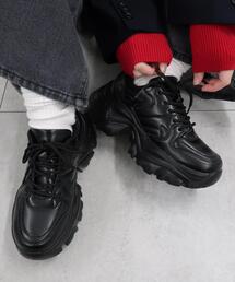 WEGO | WEGO/【XLサイズ展開あり】厚底ダッドスニーカー(スニーカー)