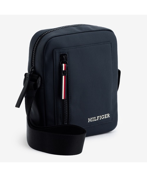 TOMMY HILFIGER（トミーヒルフィガー）の「ピケミニリポーターバッグ（ショルダーバッグ・メンズ・ネイビー・FREE）」の4枚目の写真