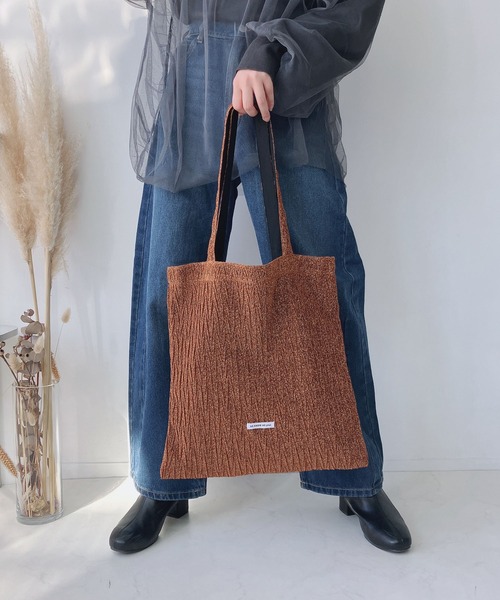 ◎クリンクルラメトートバッグ（トートバッグ）｜AS KNOW AS plus