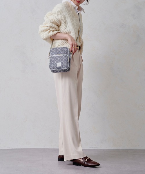 russet（ラシット）の「【Denim Print】スクエアショルダーバッグ (CE-1263-WEB)（ショルダーバッグ・レディース・ネイビー/インディゴブルー・FREE）」の11枚目の写真