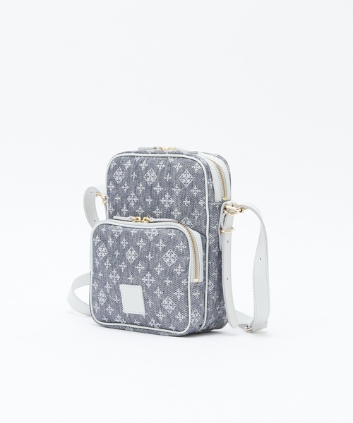 russet（ラシット）の「【Denim Print】スクエアショルダーバッグ (CE-1263-WEB)（ショルダーバッグ・レディース・ネイビー/インディゴブルー・FREE）」の12枚目の写真