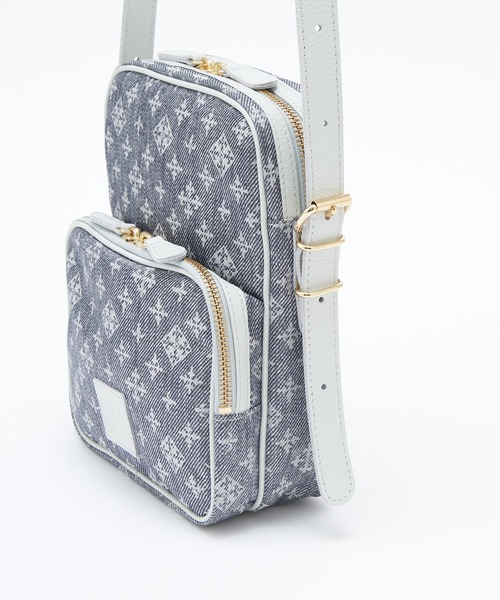 russet（ラシット）の「【Denim Print】スクエアショルダーバッグ (CE-1263-WEB)（ショルダーバッグ・レディース・ネイビー/インディゴブルー・FREE）」の17枚目の写真