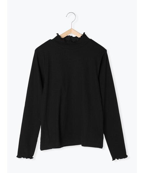 ehka sopo（エヘカソポ）の「メローテレコハイネックカットソー（Tシャツ/カットソー・レディース・ブルー/オフホワイト/ブラック/グレー・F）」の7枚目の写真