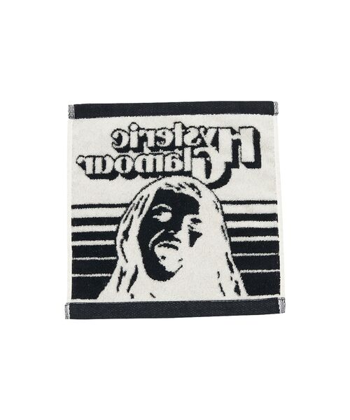 HYSTERIC GLAMOUR（ヒステリックグラマー）の「MAKE ME SMILE タオルハンカチ（ハンカチ/ハンドタオル・メンズ・ブラック/レッド/イエロー・FREE）」の6枚目の写真