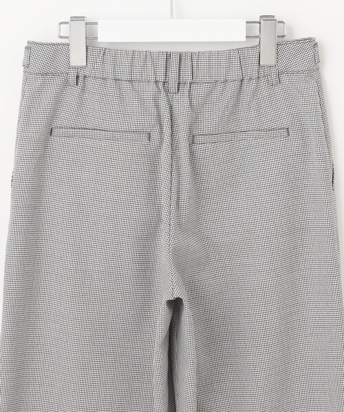 J.PRESS Ladies(J.プレス レディス)の「【洗える】シャークスキンハウンドトゥース セミワイド パンツ(その他パンツ・レディース・ブラック系3/ライトグレー系3・XXS/XS/S)」の10枚目の写真