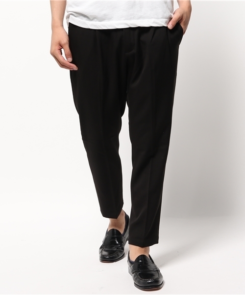 CIAOPANIC（チャオパニック）の「【Ciaopanic】　TRストレッチツイルワイドテーパード（その他パンツ・メンズ・グレー/ブラック/ネイビー・MEDIUM/SMALL/LARGE）」の2枚目の写真