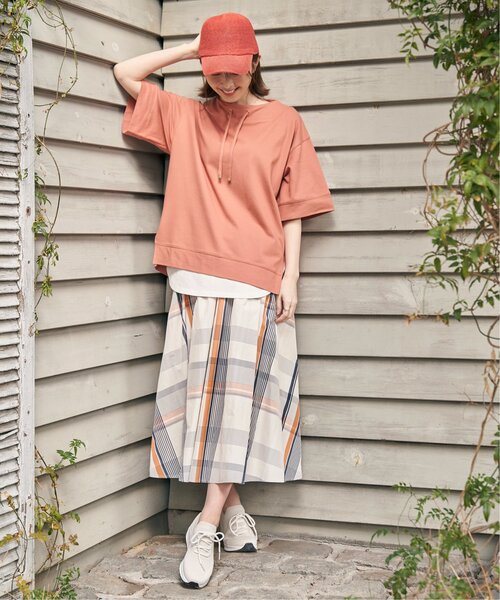 ikka（イッカ）の「【洗える】ニットスニーカー（スニーカー・レディース・オフホワイト/ブラック・M/L）」の21枚目の写真