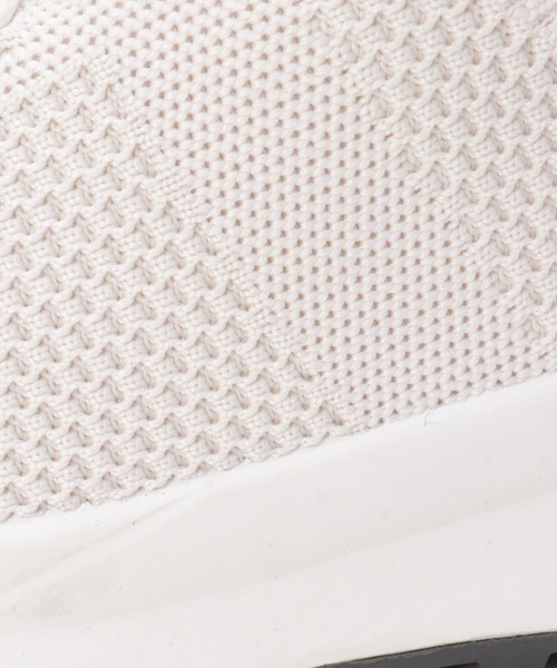 ikka（イッカ）の「【洗える】ニットスニーカー（スニーカー・レディース・オフホワイト/ブラック・M/L）」の12枚目の写真