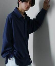 NILWAY | 【無地/総柄】オーバーサイズ長袖シャツ(シャツ/ブラウス)