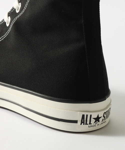 CONVERSE(コンバース)の「【CONVERSE / コンバース】CANVAS ALL STAR J HI(スニーカー・メンズ・ブラック・26cm/26.5cm/27cm/27.5cm/28cm/29cm)」の5枚目の写真