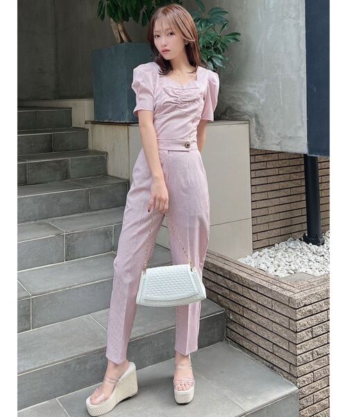 セール】センタープレステーパードパンツ【セットアップ着用可能