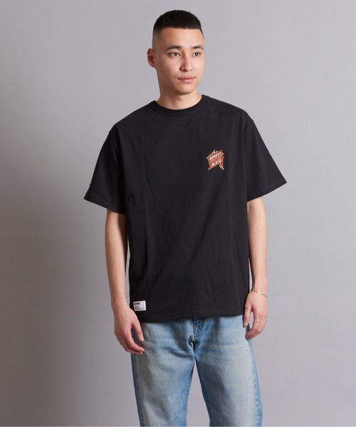 Schott ショット EAGLE AND RIBBON EMB 刺繍 半袖Tシャツ ショット Schott T－SHIRT 