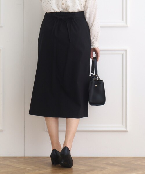 couture brooch（クチュールブローチ）の「◆ハイパーストレッチサス付タイトスカート（スカート・レディース・ダークオリーブ/ネイビー/ブラック・38/42/40）」の6枚目の写真