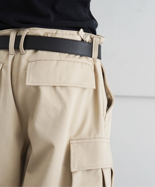 NEONSIGN(ネオンサイン)の「NEON SIGN Drill Cargo Shorts(その他パンツ・メンズ・ブラック/ベージュ・46)」の11枚目の写真