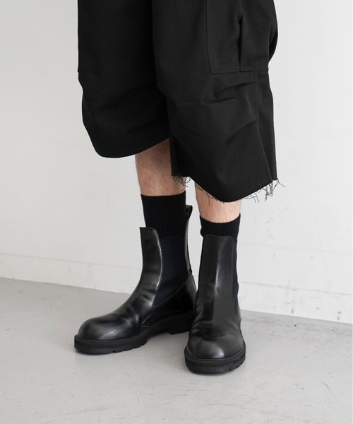 NEONSIGN(ネオンサイン)の「NEON SIGN Drill Cargo Shorts(その他パンツ・メンズ・ブラック/ベージュ・46)」の8枚目の写真