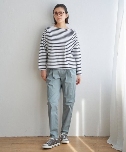 LBC(エルビーシー)の「※WEB限定※美脚UV接触冷感パンツ(その他パンツ・レディース・ホワイト/ネイビー/ブラック/ダークオリーブ/エメラルド・S/M/L)」の12枚目の写真