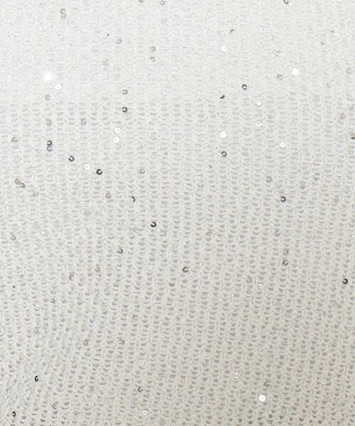 【セール】【洗える／清涼感／スパンコール】着こなしをクラスアップする、華やかで上品なニットプルオーバー（ニット/セーター）｜COUP DE CHANCE（クードシャンス）