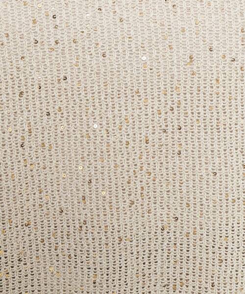 【セール】【洗える／清涼感／スパンコール】着こなしをクラスアップする、華やかで上品なニットプルオーバー（ニット/セーター）｜COUP DE CHANCE（クードシャンス）