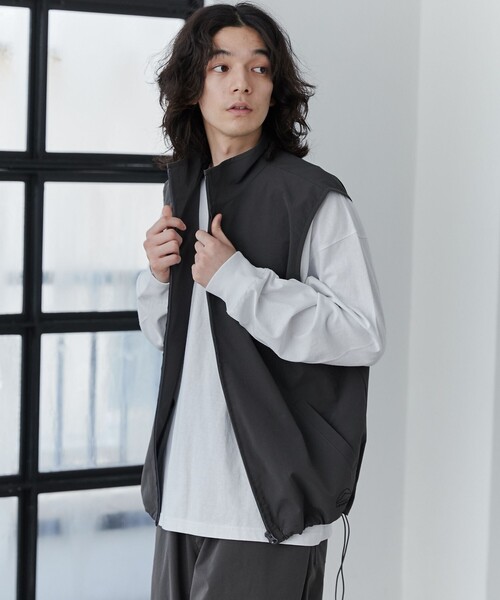 coen（コーエン）の「【C.Mt】FUNCTION　OVER　VEST（ベスト・メンズ・ブラック/ダークグレー・M/L/XL）」の10枚目の写真