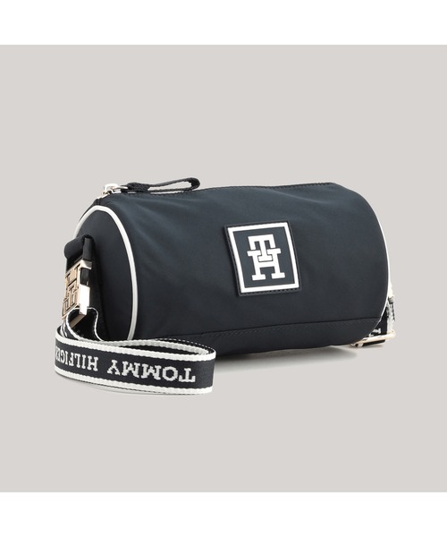 【新品】トミーヒルフィガー　白　モノグラム　クロスボディ　バッグ TOMMY HILFIGER（トミーヒルフィガー）の「モノタイプナイロン