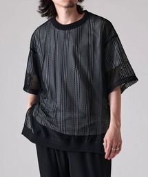 Lui's | ダブルラッセルレースT(Tシャツ/カットソー)