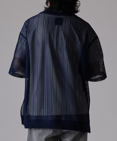 Lui's(ルイス)の「ダブルラッセルレースT(Tシャツ/カットソー・メンズ・ブラック/ネイビー・FREE)」の11枚目の写真