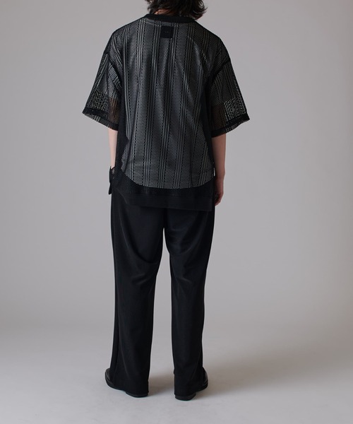 Lui's(ルイス)の「ダブルラッセルレースT(Tシャツ/カットソー・メンズ・ブラック/ネイビー・FREE)」の8枚目の写真