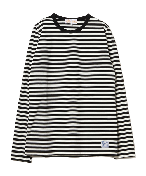 B:MING by BEAMS（ビーミングバイビームス）の「saintete×ビーミング by ビームス / “BBB” 別注ボーダー Tシャツ（Tシャツ/カットソー・レディース・ブラック/ネイビー・MEDIUM/SMALL）」の3枚目の写真