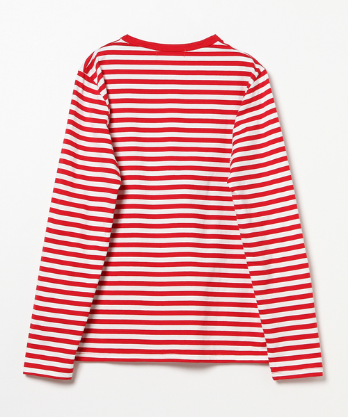 B:MING by BEAMS（ビーミングバイビームス）の「saintete×ビーミング by ビームス / “BBB” 別注ボーダー Tシャツ（Tシャツ/カットソー・レディース・ブラック/ネイビー・MEDIUM/SMALL）」の4枚目の写真