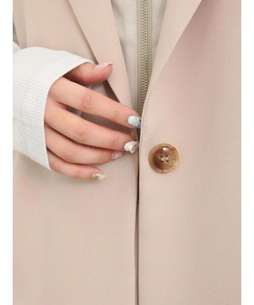 Samansa Mos2 blue（サマンサモスモスブルー）の「サイドベルト付ベスト（ベスト・レディース・グレー/ライトベージュ/カーキ・F）」の16枚目の写真