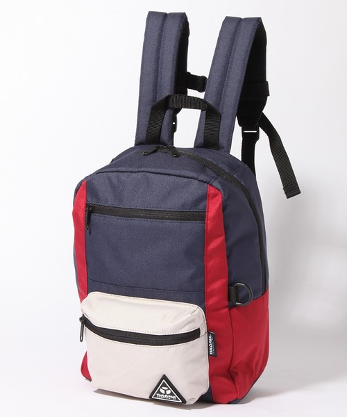 YAKPAK（ヤックパック）の「【YAKPAK/ヤックパック】スモールデイパック/容量：約8.5L（バックパック/リュック・レディース・レッド/トリコロール/ベージュ/ネイビー/ブラック/チェリーピンク・FREE）」の6枚目の写真