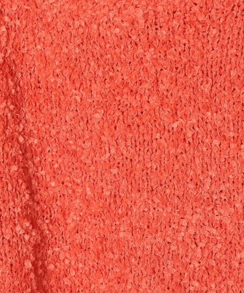 Heather(ヘザー)の「テープヤーンプルオーバー(半袖) 118680(ニット/セーター・レディース・レッド/オフホワイト/グレー・FREE)」の11枚目の写真